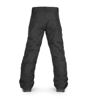 VOLCOM Youth Freaking Chino Insulated Snowboard Pants Black 2023 Youth Snow Pants Volcom 