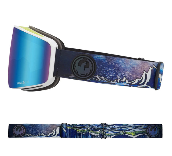 DRAGON PXV Bryan Iguchi Signature - Lumalens Blue Ion + Lumalens Amber Snow  Goggle