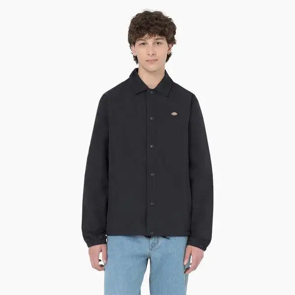 DICKIES Skateboarding Oakport Coaches Jacket Black - Freeride