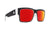 SPY Cyrus Whitewall - Happy Grey Green With Red Spectra Mirror Sunglasses Sunglasses Spy 