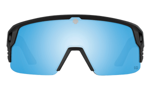 Calcutta RP1BM Raptor Polarized Sunglasses Shiny Black Blue Mirror Lens