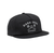 DARK SEAS Tridents Snapback Hat Black Men's Hats Dark Seas 