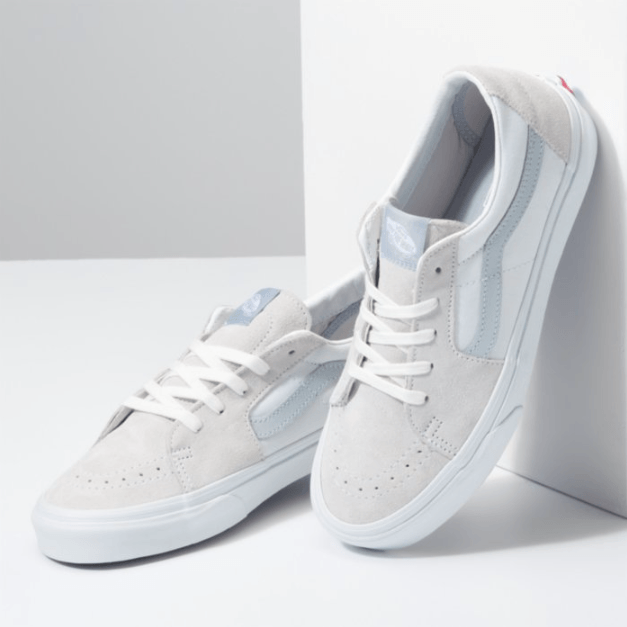 Vans sk8 low womens on sale Silver