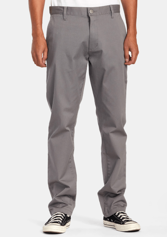 Rvca The Weekend Stretch Pant Smoke Discount