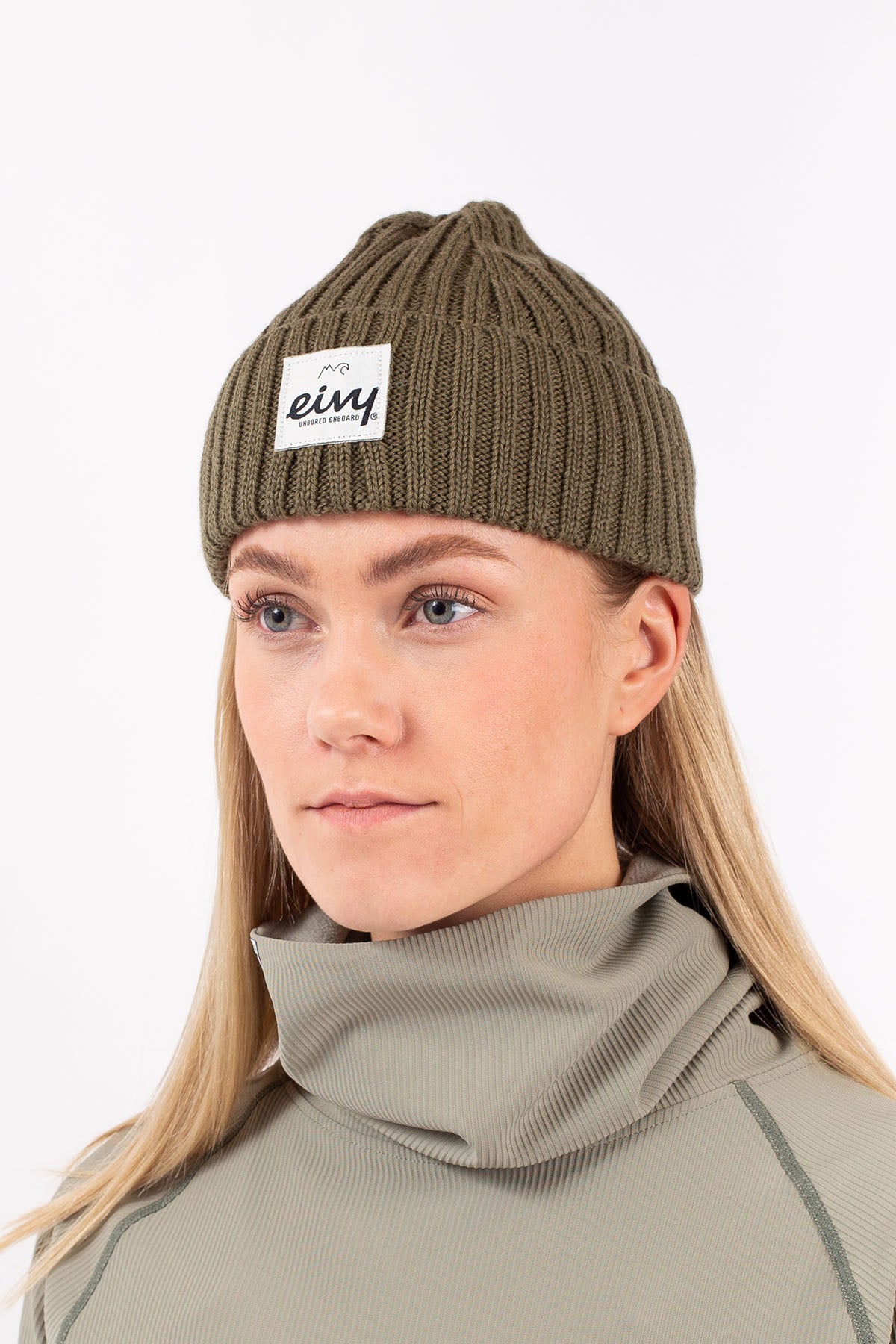 EIVY Sea Rib Wool Beanie Women's Faded Oak - Freeride Boardshop