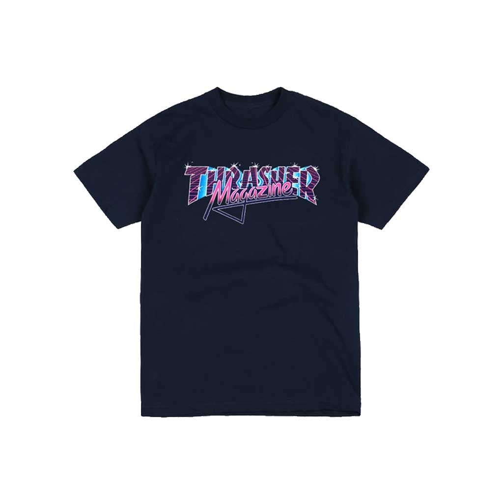 Navy blue shop thrasher shirt