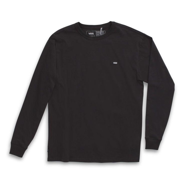 Grey vans long sleeve t shirt online