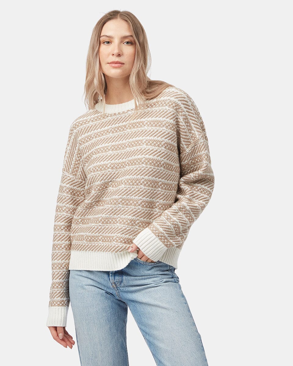 Womens Highline Rib Tunic Sweater