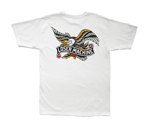 LOSER MACHINE Glory Bound Stock T-Shirt White