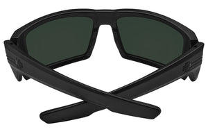 SPY Rebar ANSI Matte Black - Happy Grey Green Sunglasses Sunglasses Spy 