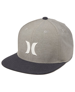 HURLEY Phantom Core Snapback Hat Grey Men's Hats Hurley 